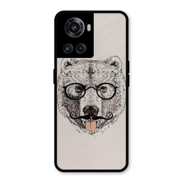 Studious Bear Metal Back Case for OnePlus 10R