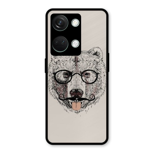 Studious Bear Metal Back Case for OnePlus Nord 3