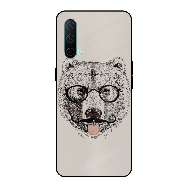 Studious Bear Metal Back Case for OnePlus Nord CE 5G