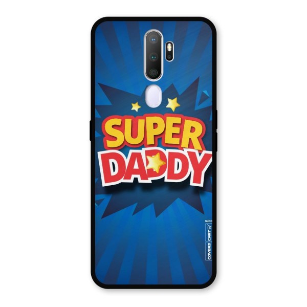 Super Daddy Metal Back Case for Oppo A9 (2020)