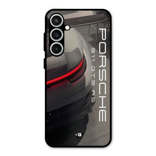 Super Sports Car Metal Back Case for Galaxy S23 FE
