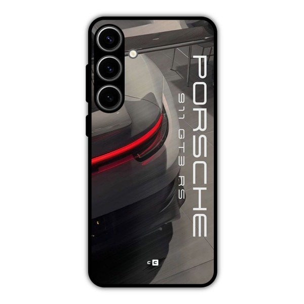Super Sports Car Metal Back Case for Galaxy S24 Plus