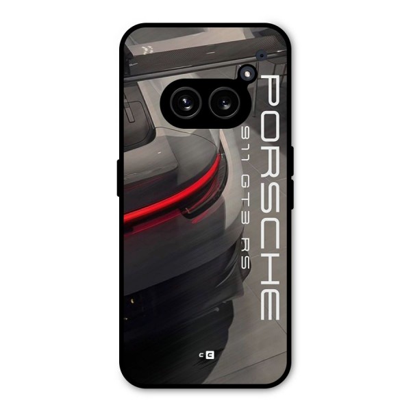 Super Sports Car Metal Back Case for Nothing Phone 2a