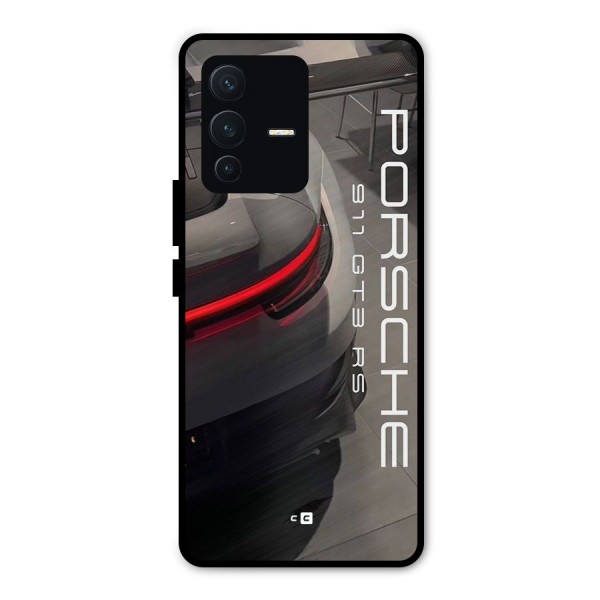 Super Sports Car Metal Back Case for Vivo V23 Pro