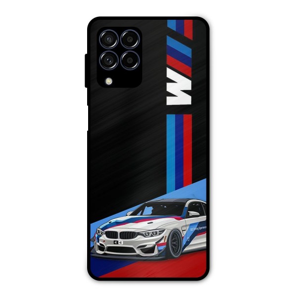 Supercar Stance Metal Back Case for Galaxy M53 5G