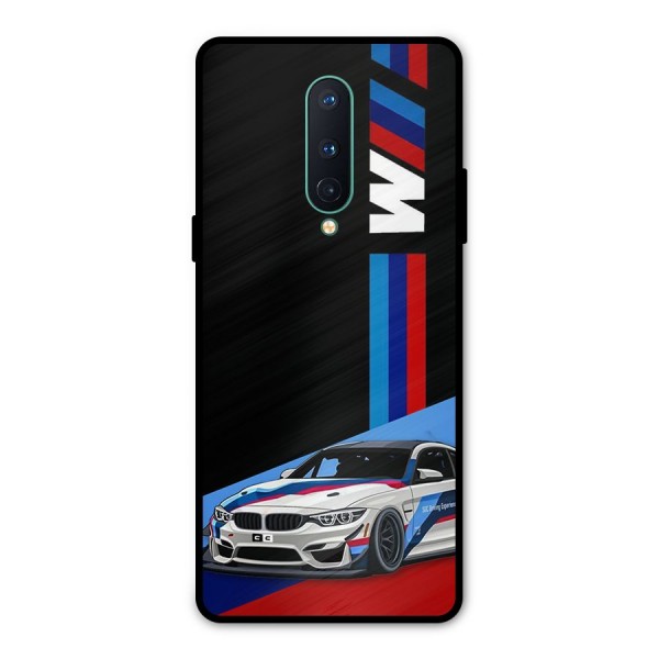 Supercar Stance Metal Back Case for OnePlus 8