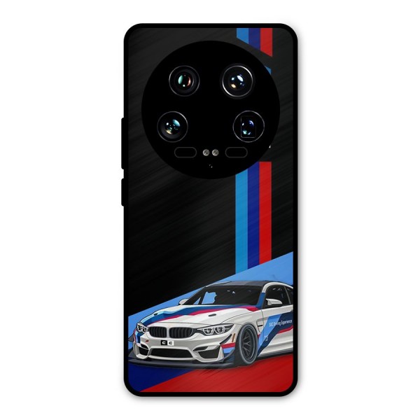 Supercar Stance Metal Back Case for Xiaomi 14 Ultra