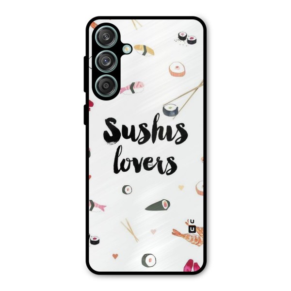 Sushi Lovers Metal Back Case for Galaxy M55 5G