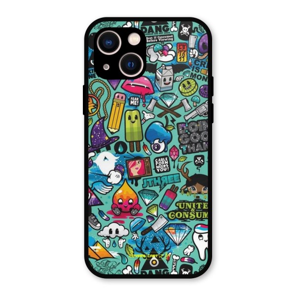 Sweet Candies Metal Back Case for iPhone 13