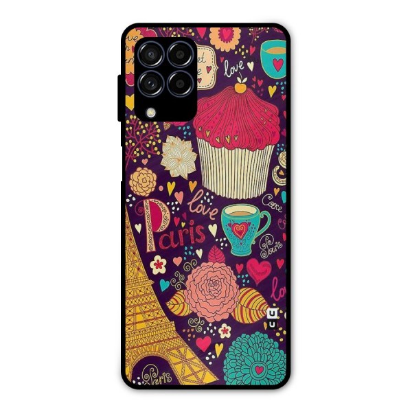 Sweet Love Metal Back Case for Galaxy M53 5G