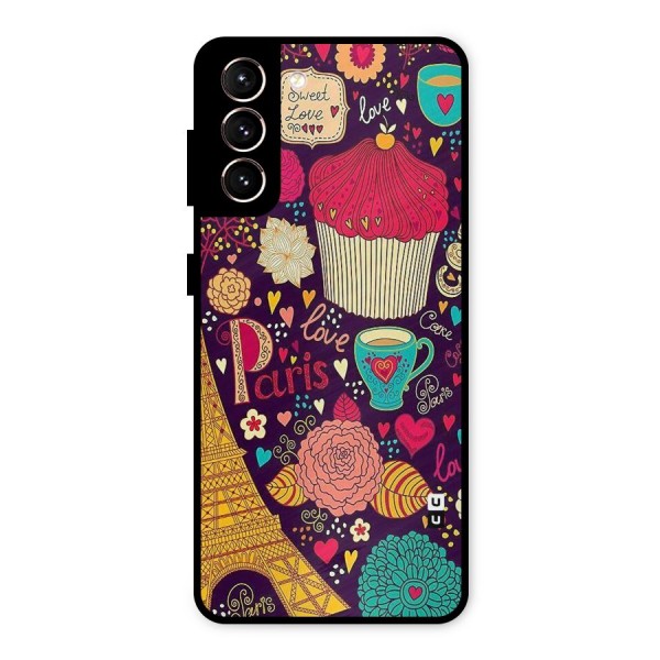 Sweet Love Metal Back Case for Galaxy S21 5G