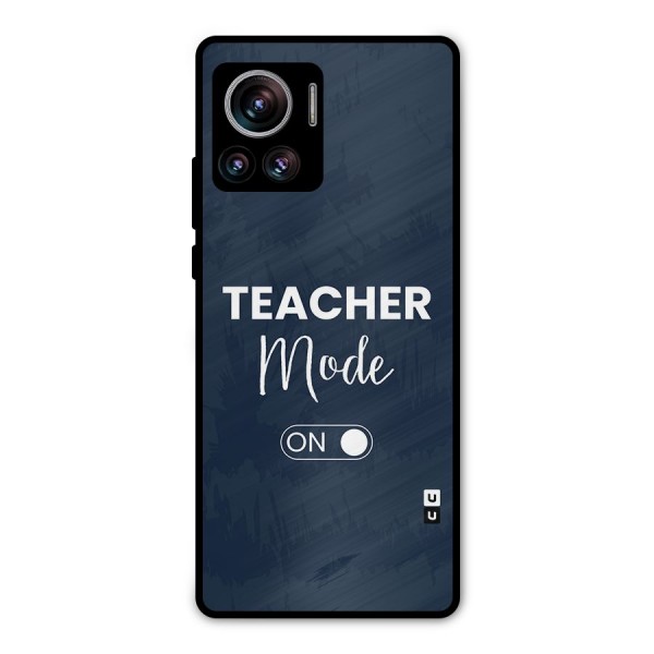 Teacher Mode On Metal Back Case for Motorola Edge 30 Ultra