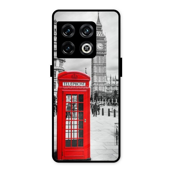 Telephone Booth Metal Back Case for OnePlus 10 Pro 5G