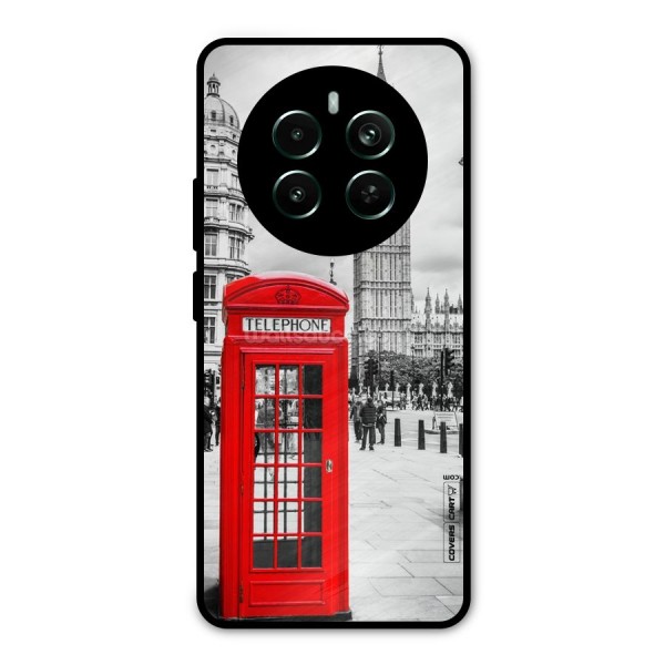 Telephone Booth Metal Back Case for Realme 12 Plus