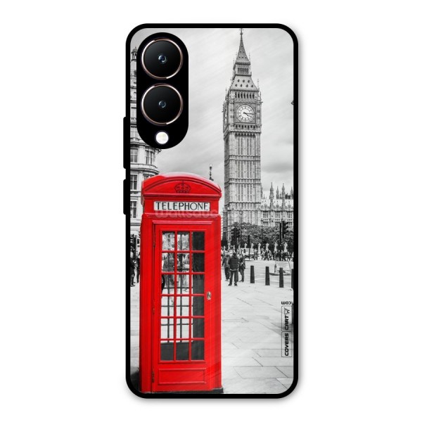 Telephone Booth Metal Back Case for Vivo Y28
