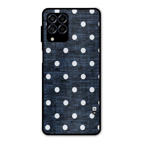 Textured Dots Metal Back Case for Galaxy M53 5G