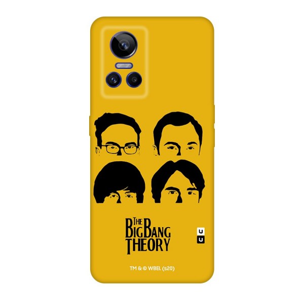 The Big Bang Theory Heads Original Polycarbonate Back Case for Realme GT Neo 3