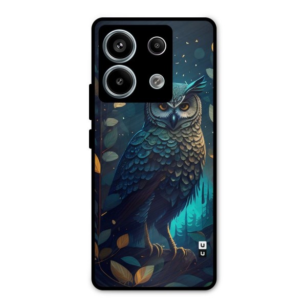 The Cunning Owl Metal Back Case for Redmi Note 13 Pro 5G