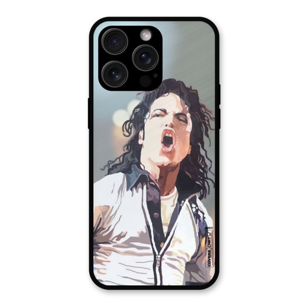 The Legend Michael Jackson Metal Back Case for iPhone 15 Pro Max