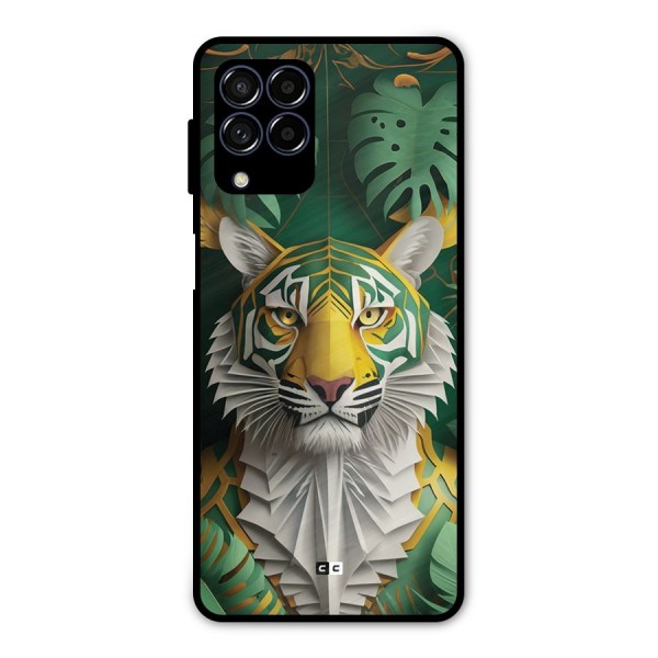 The Nature Tiger Metal Back Case for Galaxy M53 5G
