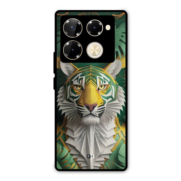 The Nature Tiger Metal Back Case for Infinix Note 40 Pro