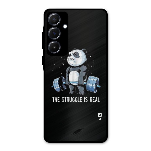 The Struggle is Real Metal Back Case for Galaxy A55