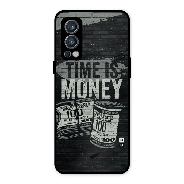 Time Is Money Metal Back Case for OnePlus Nord 2 5G