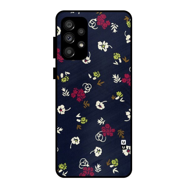 Tiny Flowers Metal Back Case for Galaxy A73 5G