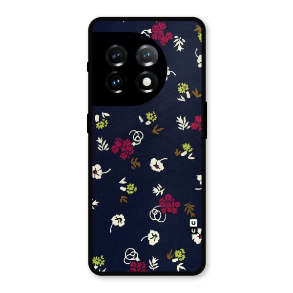 Tiny Flowers Metal Back Case for OnePlus 11