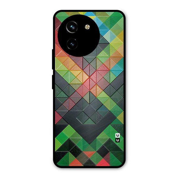 Too Much Colors Pattern Metal Back Case for Vivo Y200i