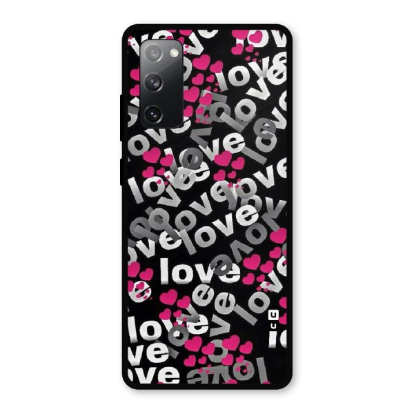 Too Much Love Metal Back Case for Galaxy S20 FE