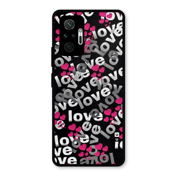 Too Much Love Metal Back Case for Redmi Note 10 Pro