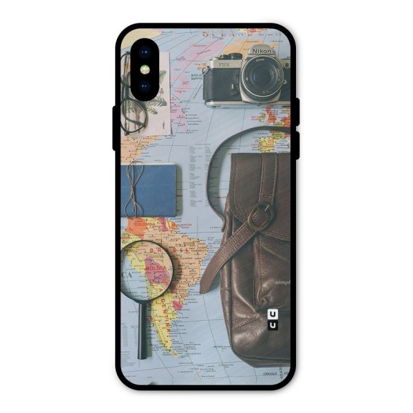 Travel Requisites Metal Back Case for iPhone X