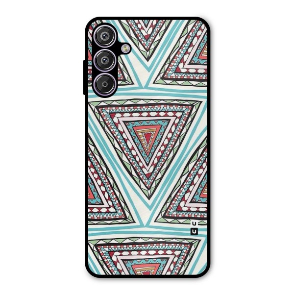 Triangle Abstract Mode Metal Back Case for Galaxy F15