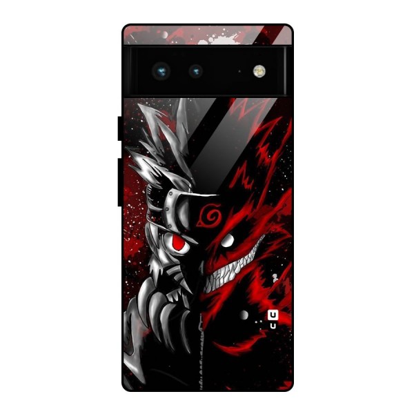 Two Face Naruto Glass Back Case for Google Pixel 6