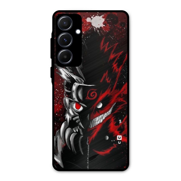 Two Face Naruto Metal Back Case for Galaxy A55