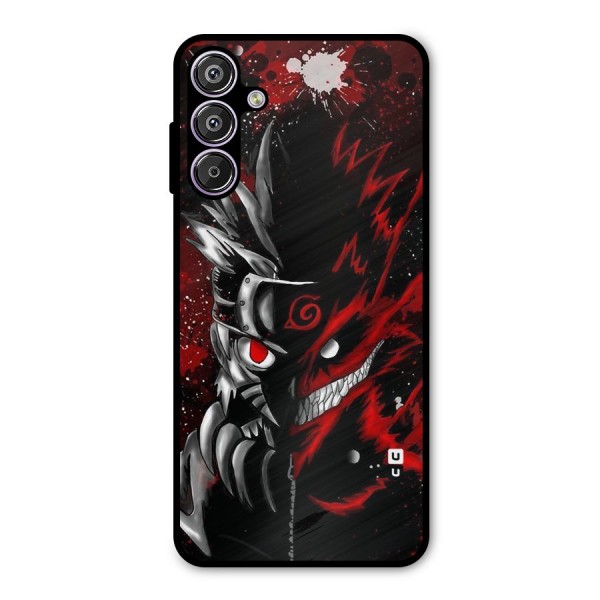Two Face Naruto Metal Back Case for Galaxy F15