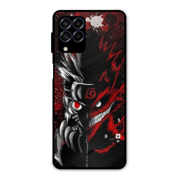 Two Face Naruto Metal Back Case for Galaxy M53 5G