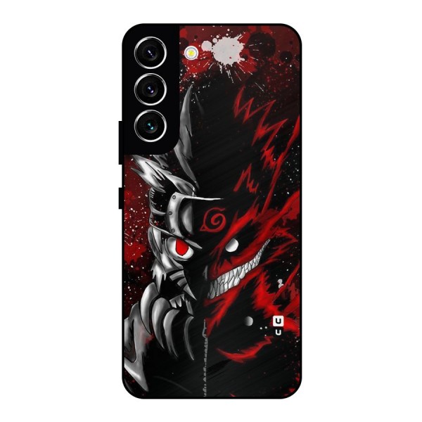 Two Face Naruto Metal Back Case for Galaxy S22 5G