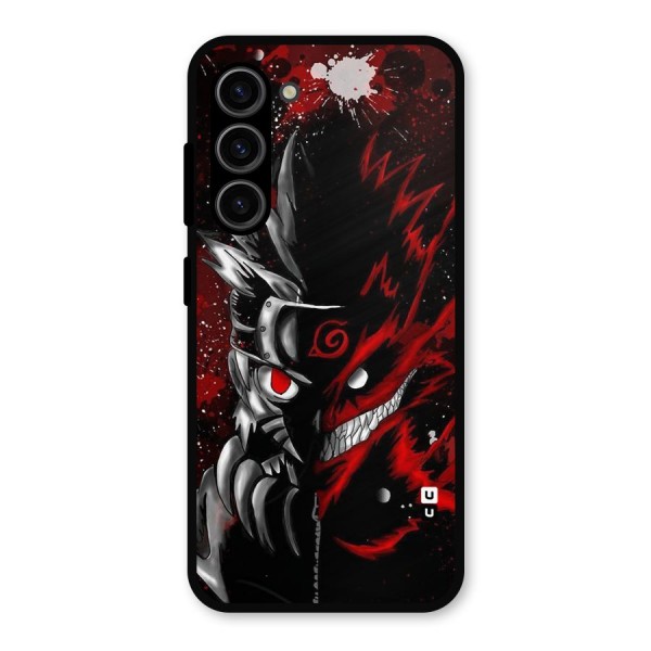 Two Face Naruto Metal Back Case for Galaxy S23