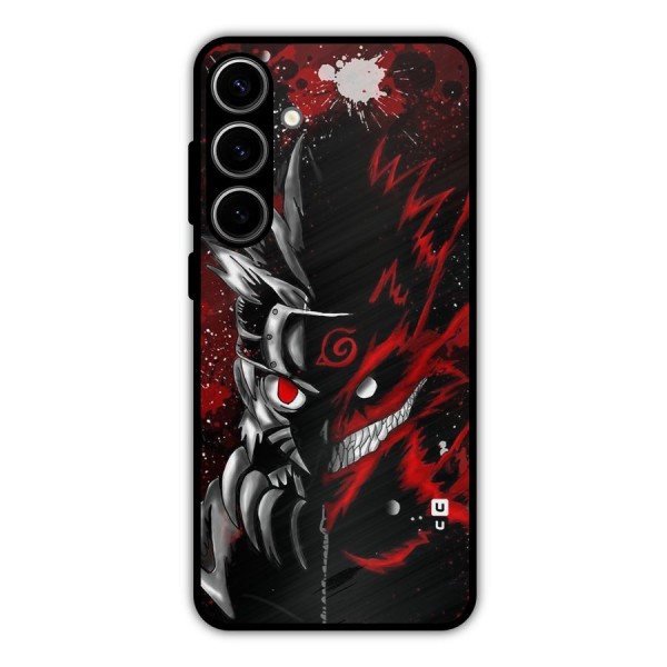 Two Face Naruto Metal Back Case for Galaxy S24 Plus