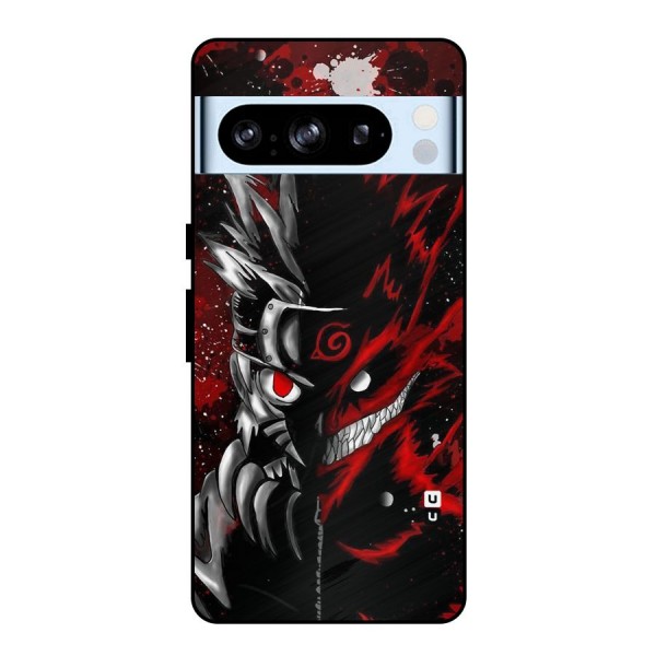 Two Face Naruto Metal Back Case for Google Pixel 8 Pro