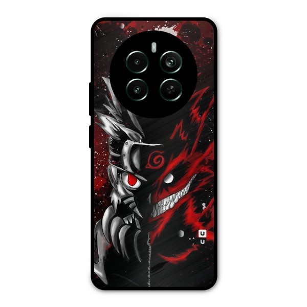 Two Face Naruto Metal Back Case for Realme 12 Plus