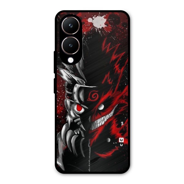 Two Face Naruto Metal Back Case for Vivo Y28