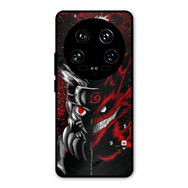 Two Face Naruto Metal Back Case for Xiaomi 14 Ultra
