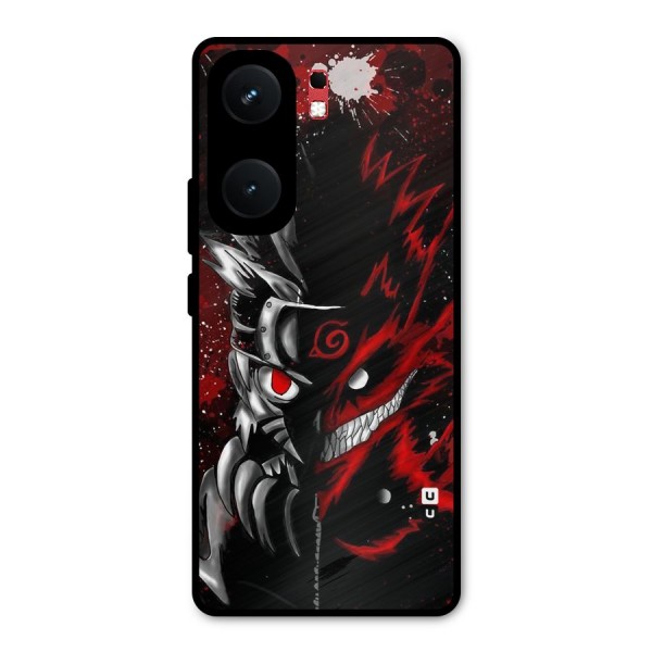 Two Face Naruto Metal Back Case for iQOO Neo 9 Pro