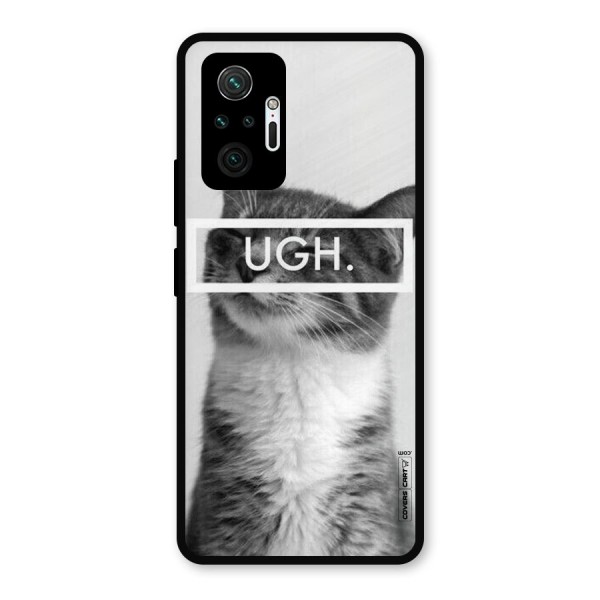 Ugh Kitty Metal Back Case for Redmi Note 10 Pro