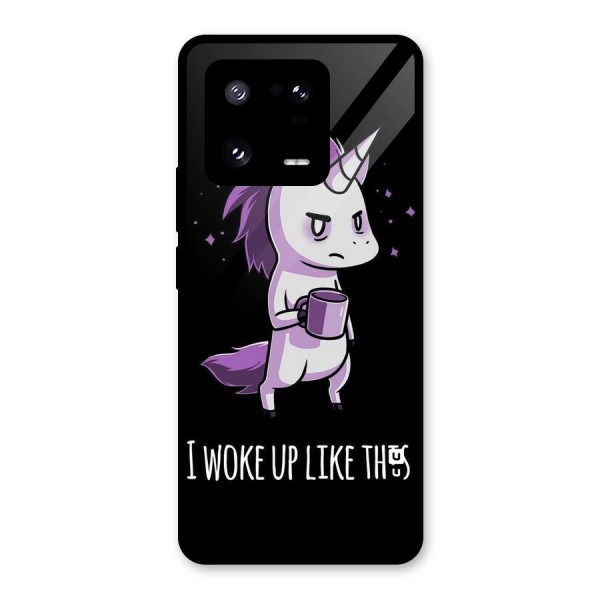 Unicorn Morning Glass Back Case for Xiaomi 13 Pro