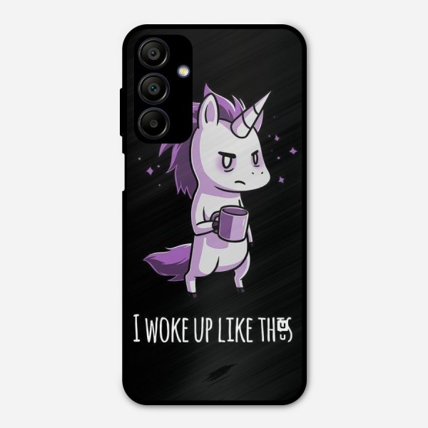 Unicorn Morning Metal Back Case for Galaxy A15 5G
