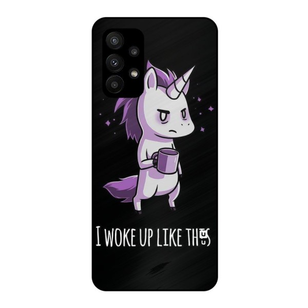 Unicorn Morning Metal Back Case for Galaxy A23